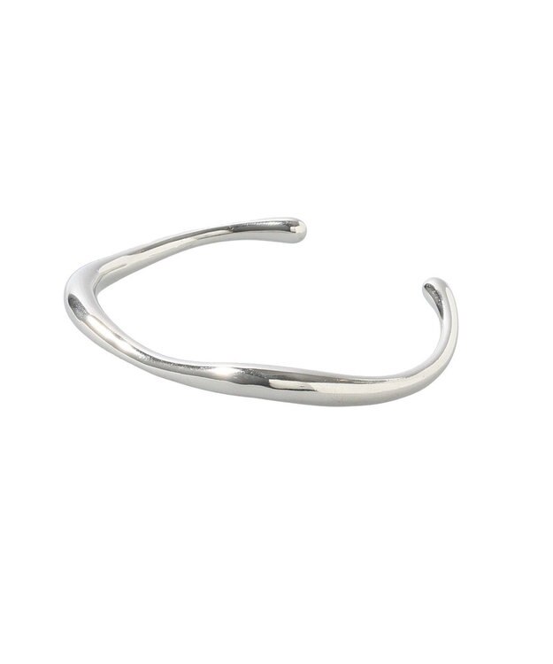 YECCA VECCA ステンレスC型バングル Silver