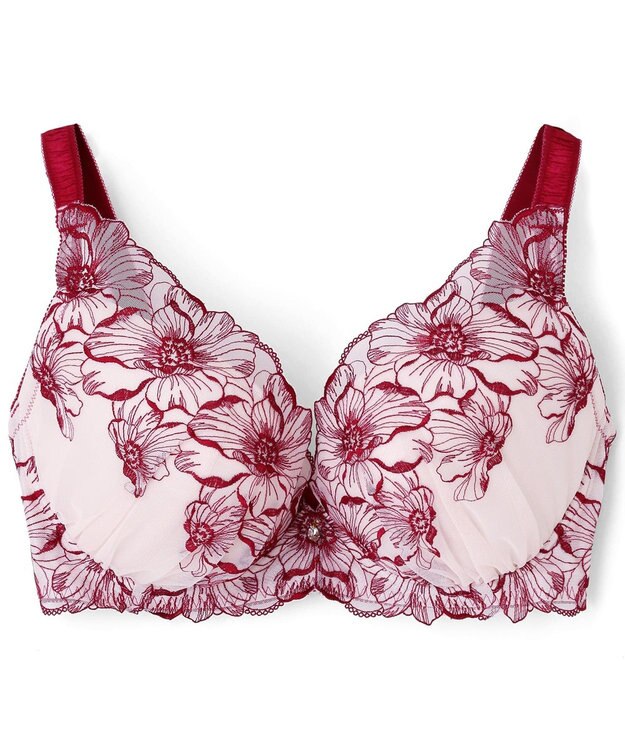 San-ai Resort（三愛水着楽園） エレガントコレクション【2409】単品ブラHIカップ 【northerly】 ボルドー