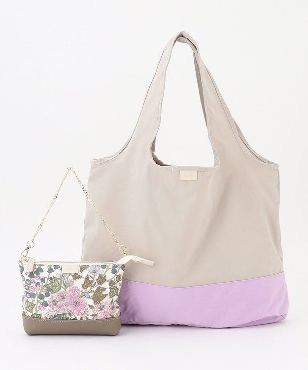 J.PRESS LADIES 【セットアイテム】LIBERTY スマホポシェット＆エコバッグ ピンク系5