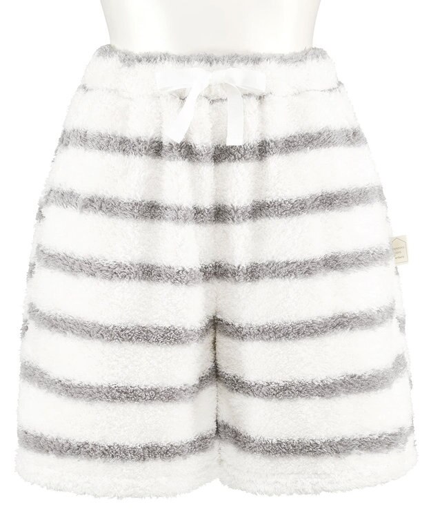 San-ai Resort（三愛水着楽園） 【fuwamoko home northerly】ふわもこショートパンツ チャコール