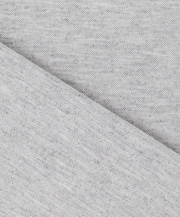 23区GOLF 【MEN】【UVケア】ロゴ モックネックシャツ ライトグレー系