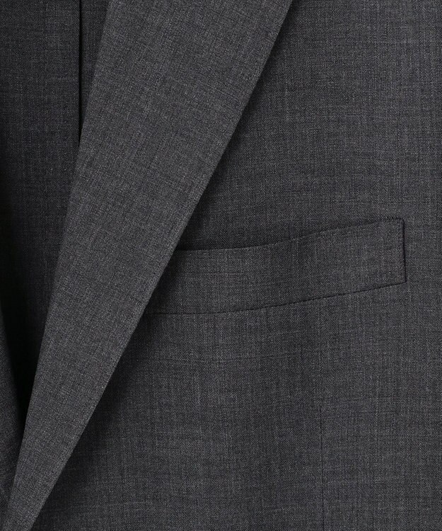 GOTAIRIKU 【AIRY MOVE / セットアップ対応】ウォッシャブルウールトロピカル セットアップジャケット ライトグレー系