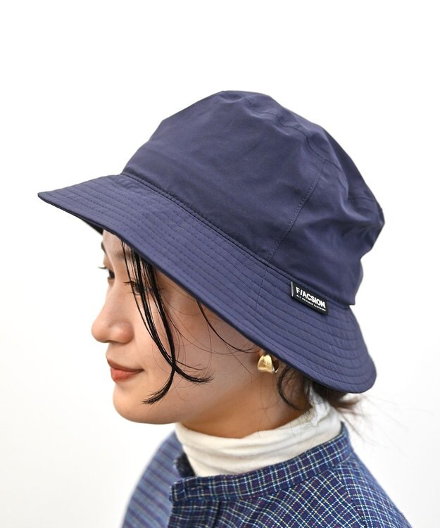 F/ACSION MANAZUO 晴雨兼用バケットハット NAVY