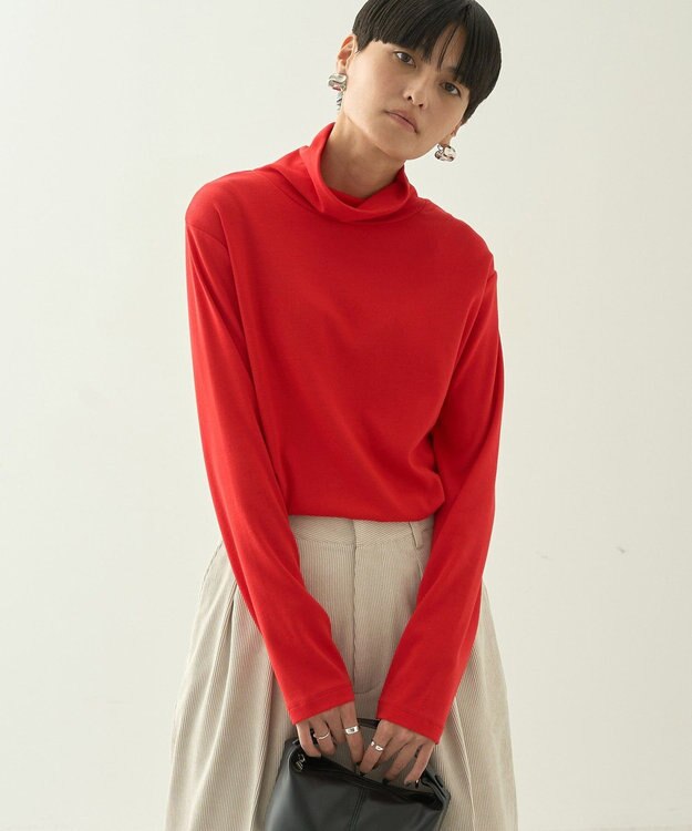 AMERICAN HOLIC タートルカットプルオーバー1 Red