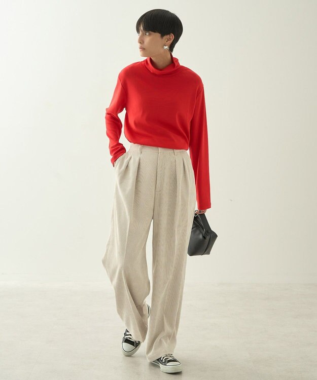 AMERICAN HOLIC タートルカットプルオーバー1 Red