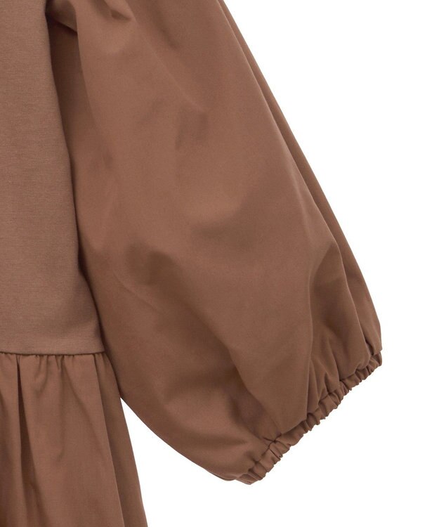 Green Parks ・ＥＬＥＮＣＡＲＥ　ＤＵＥ　２ｗａｙボリュームチュニック Brown