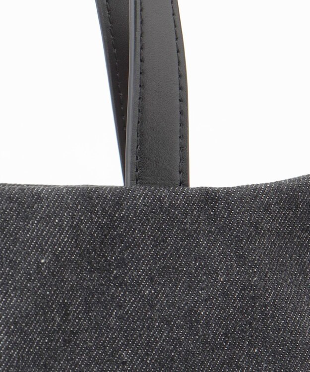 Y'SACCS デニムトートバッグ　Mサイズ ブラック【WEB限定カラー】