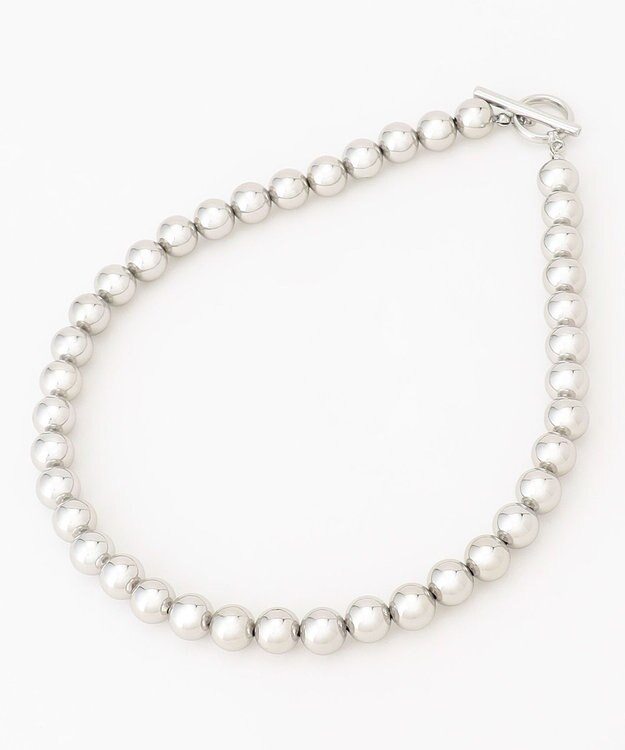 UNFILO ボールショートネックレス シルバー