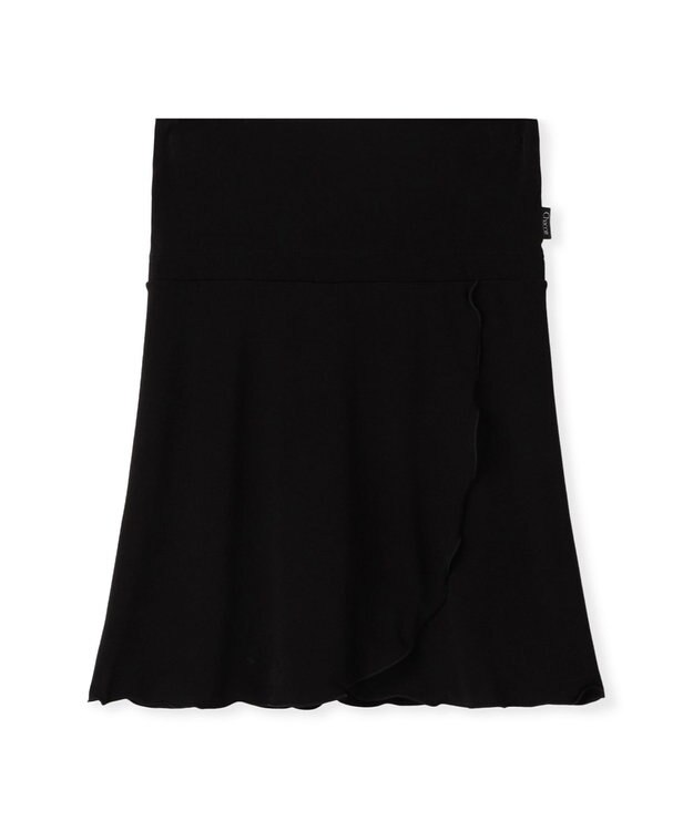 Chacott ショートスパッツ付スカート ブラック