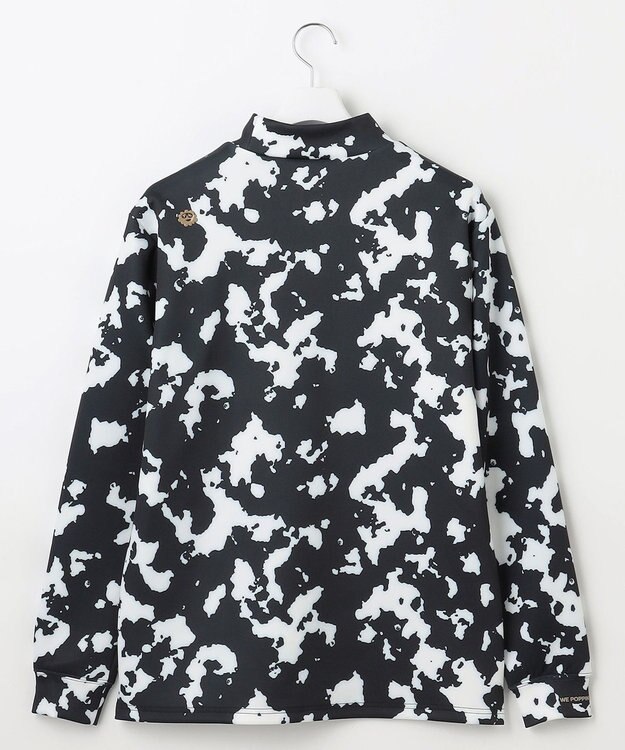 PW CIRCULUS 【ストレッチ / 快適 / 一枚でサマになる】【MEN】NEW  PINTO柄ポケットモックT ブラック系5