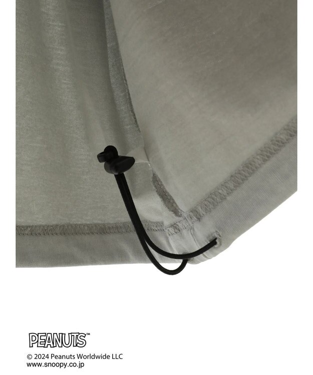CRAFT STANDARD BOUTIQUE 【ユニセックス】PEANUTS/スヌーピー ゲームシャツTEE Light Gray