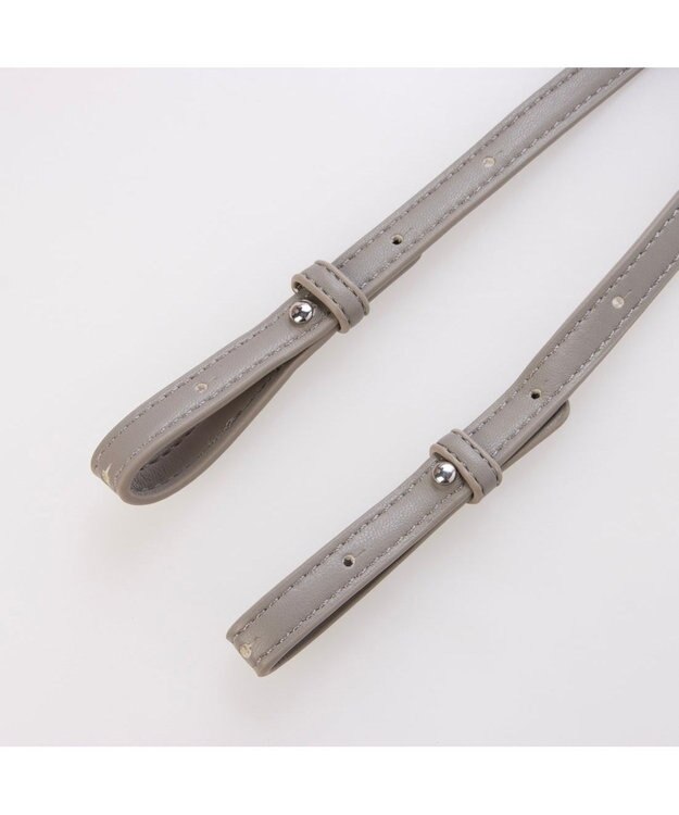 UNBILLION カシュカシュ cachecache / アニマルドローイング刺繍ナイロントート ピンク