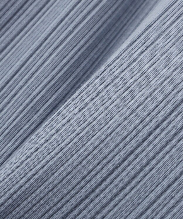 earth music&ecology ダブル衿ペプラムプルオーバー Sax