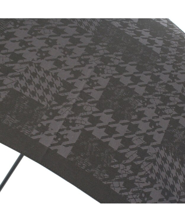 槇田商店 monotone 千鳥チェック ブラック 長傘 クロ