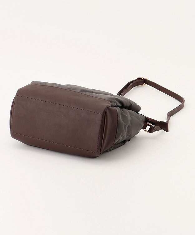 LA BAGAGERIE 【MONICA】キルティングショルダーバッグ グレー