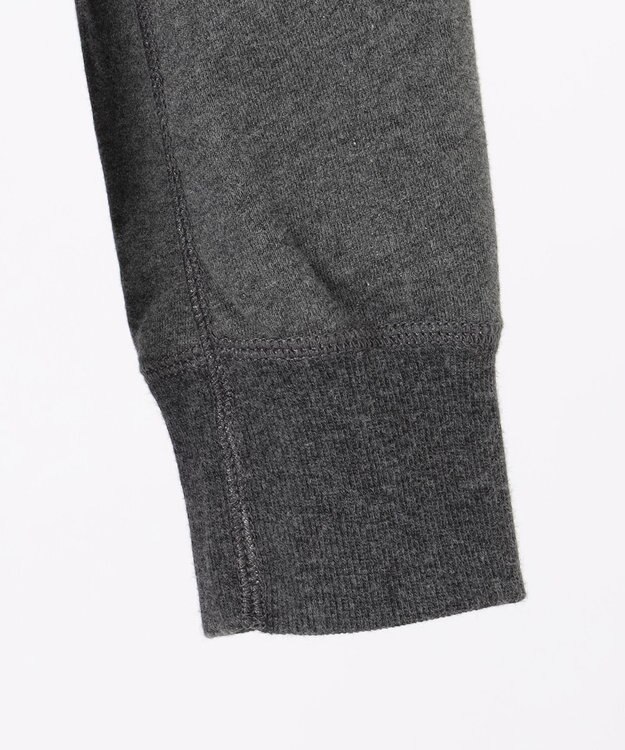 JOSEPH ABBOUD MOUNTAIN 【UNISEX】OG裏毛パイルエンブロイダリー パーカー グレー系