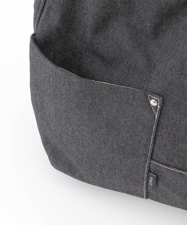 Y'SACCS デニムトートバッグ　Mサイズ ブラック【WEB限定カラー】