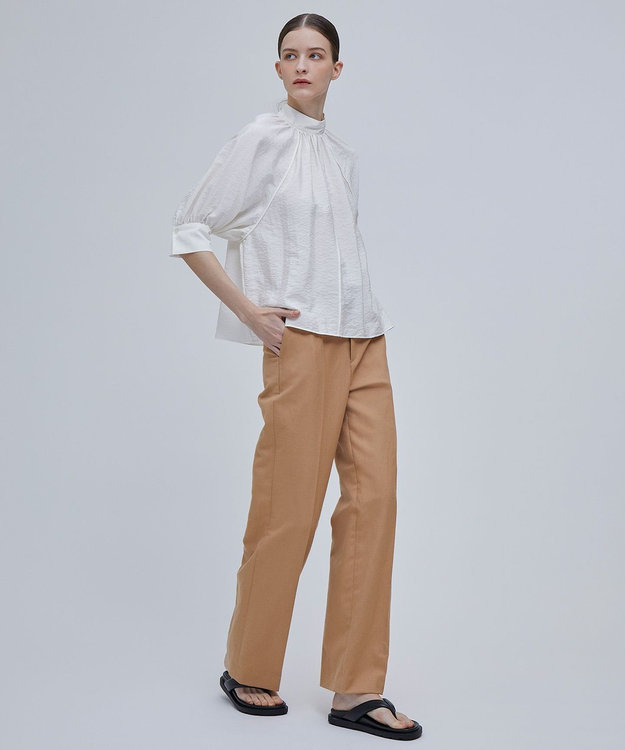 BEIGE， CLAUDE / ワイドストレートパンツ Camel