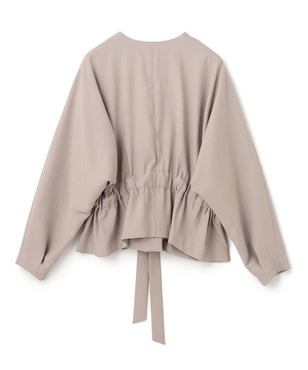 BEIGE， MARIE / ノーカラージャケット Taupe