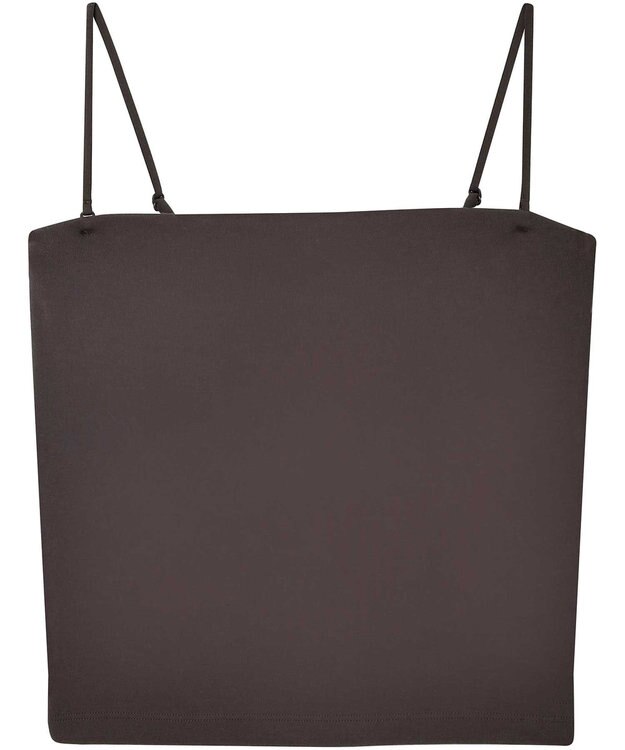 AMPHI カップ付きインナー 【ブラトップ】 ストラップ取り外し可 上向きで立体的なバストシルエット しめつけ感が少ない 脇スッキリ JWG102 アンフィ／ワコール ブラウン