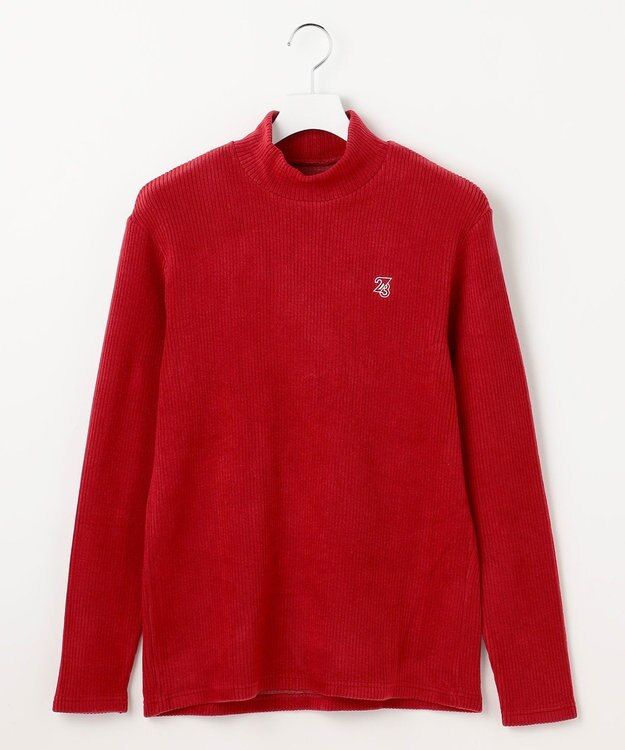 23区GOLF 【MEN】グランサーモリブハイネックニット レッド系