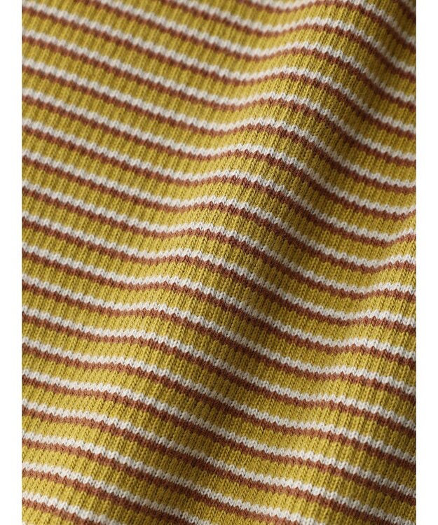 AMERICAN HOLIC ミジンボーダーカットプルオーバー Brown