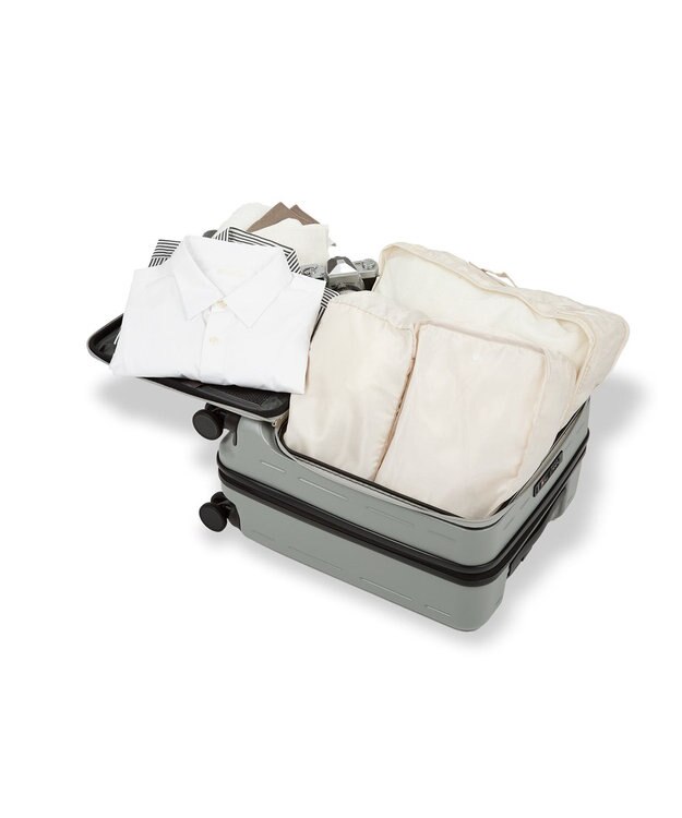 ACE BAGS & LUGGAGE RIMINI シーロ スーツケース 機内持ち込み 38-44L 06842 リミニ シルバー