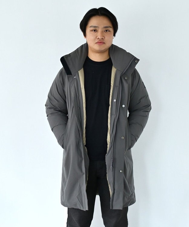 F/ACSION YUKIZURI ダウンコート CHARCOAL