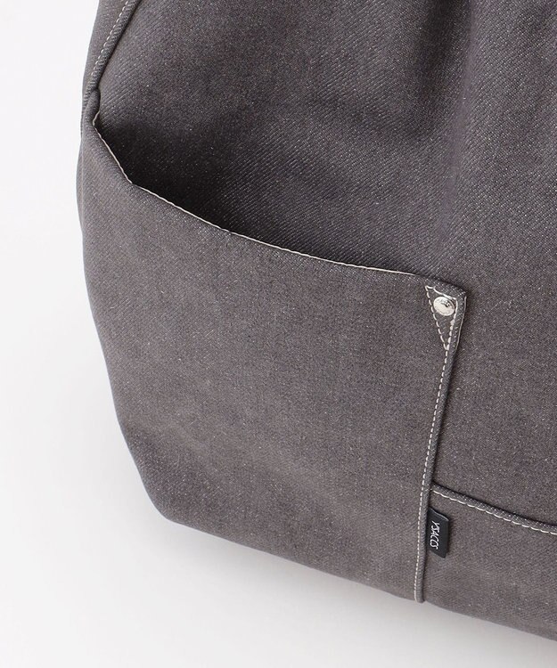 Y'SACCS デニムトートバッグ　Mサイズ グレー