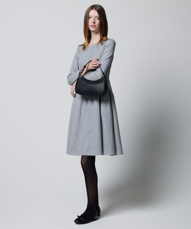 TOCCA 【洗える！】POEM ドレス グレー系