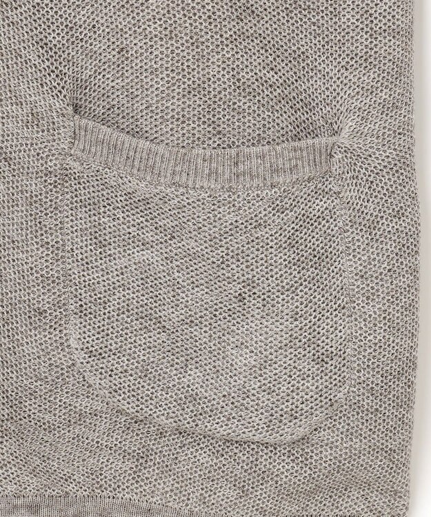 J.PRESS MEN 【WEB・一部店舗限定】アンカーニットジャケット ライトグレー系