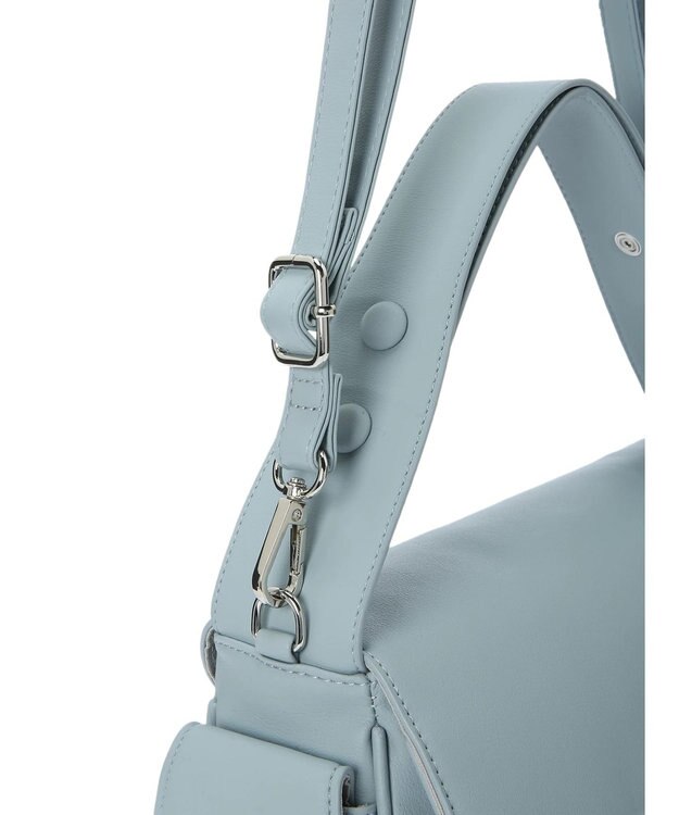 Green Parks ＯＴＯ．ＨＡ．２ＷＡＹワンハンドルフラップバッグ Sax