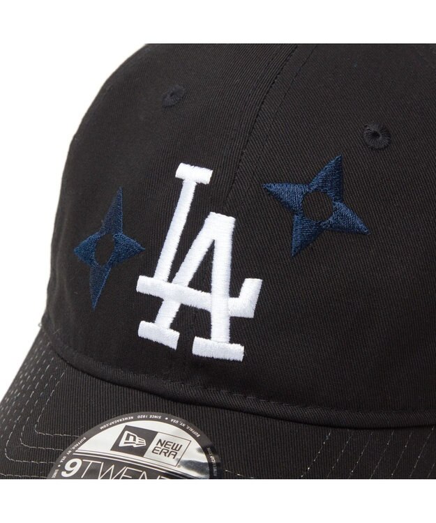 WEGO 【ユニセックス着用ITEM】NEWERA　920　MLB　FLOWER　EMB ブラック