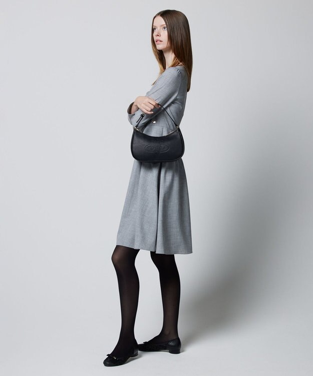 TOCCA 【洗える！】POEM ドレス グレー系