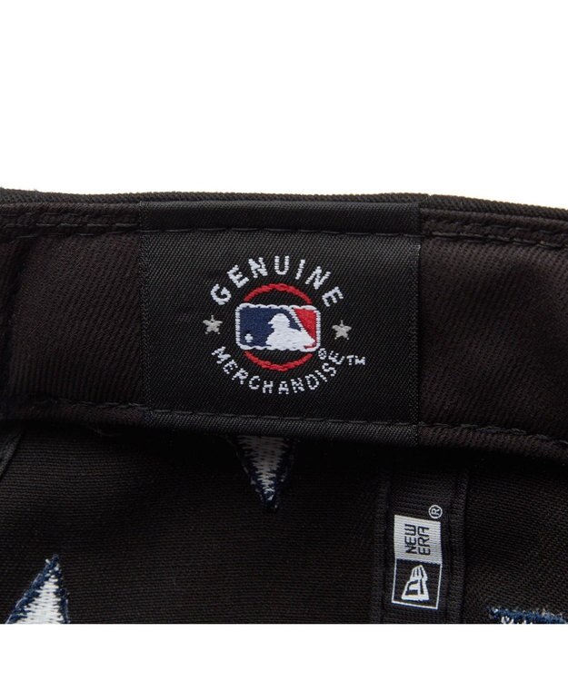 WEGO 【ユニセックス着用ITEM】NEWERA　920　MLB　FLOWER　EMB ブラック