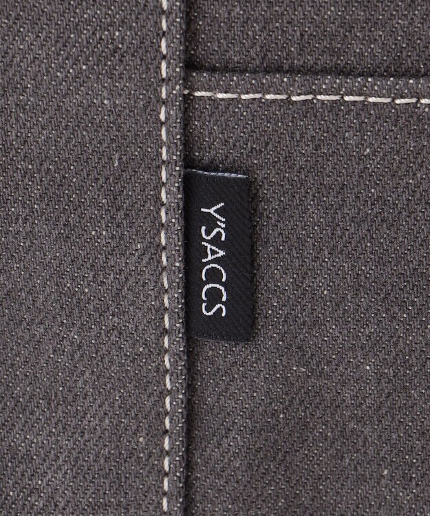 Y'SACCS デニムトートバッグ　Mサイズ グレー