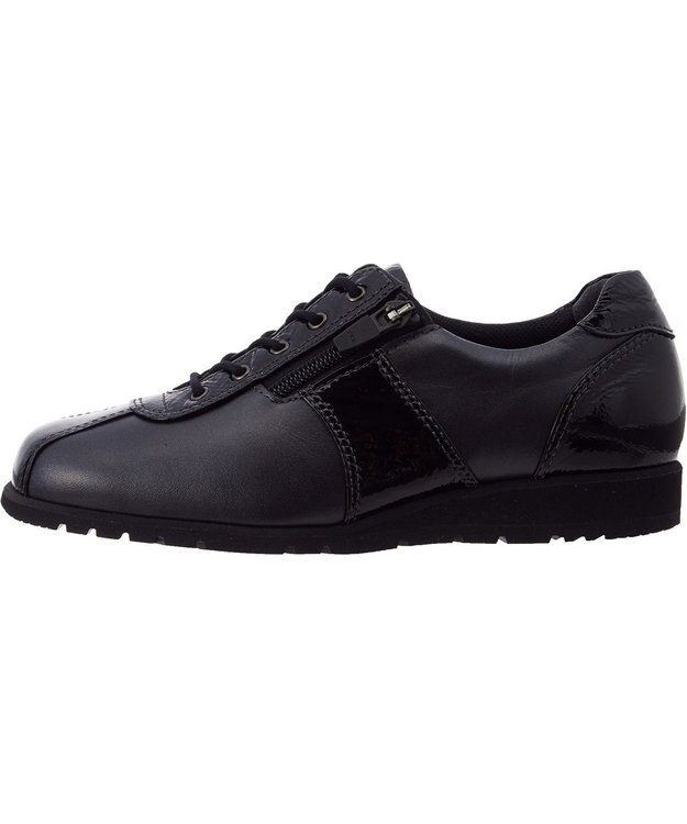 ASICS WALKING ペダラウォーキングシューズ 3E ヒール高2.0cm ブラック系