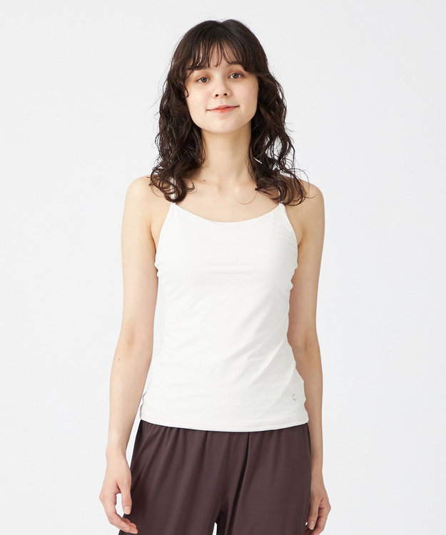 Chacott Chacott BALANCE スキンロングトップ【C BASIC】 オフホワイト