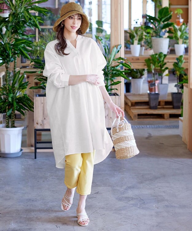 Tiaclasse ナチュラルな風合いのアンダリミックスクロシェハット キャメル