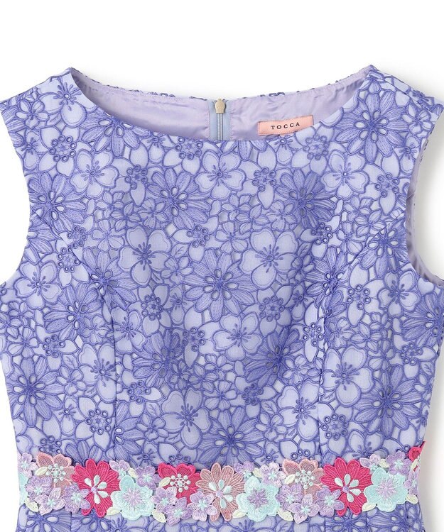 TOCCA 【洗える】QUEEN OF CHRISTMAS ドレス ブルーベリー