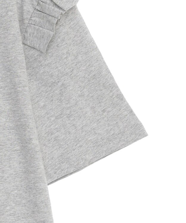 Green Parks ・Ｐｅｔｉｔ　Ｆｌｅｕｒ　アシンメトリーフリルＴＥＥ Gray Mixture