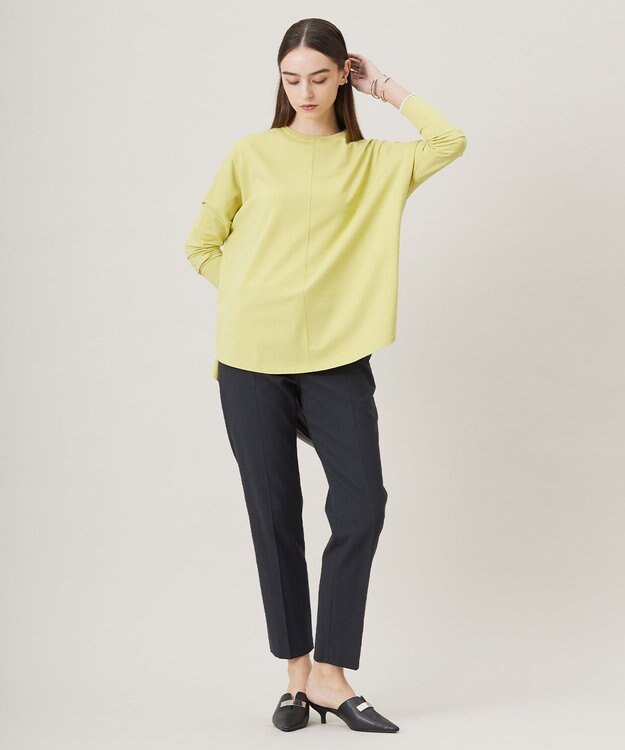 ICB 【洗える】 ヴィスコースワイド プルオーバー レモン系