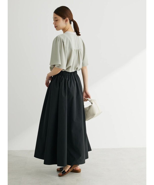 Green Parks ・ＥＬＥＮＣＡＲＥ　ＤＵＥ　バイカラーブラウス Off White