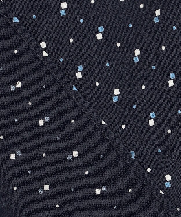 J.PRESS LADIES 幾何プリント カットソー ネイビーベース系5