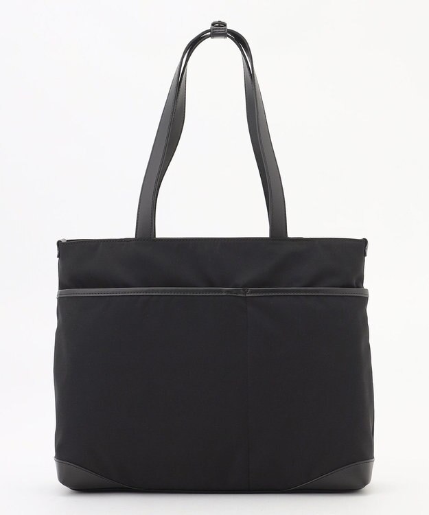 Y'SACCS アシメファスナーポケットトート ブラック