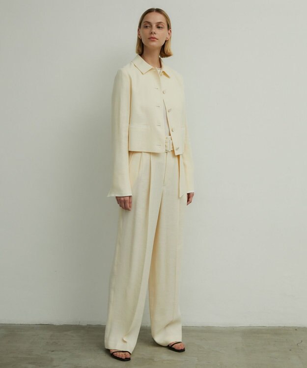 BEIGE， PAUL / ショートジャケット Ecru