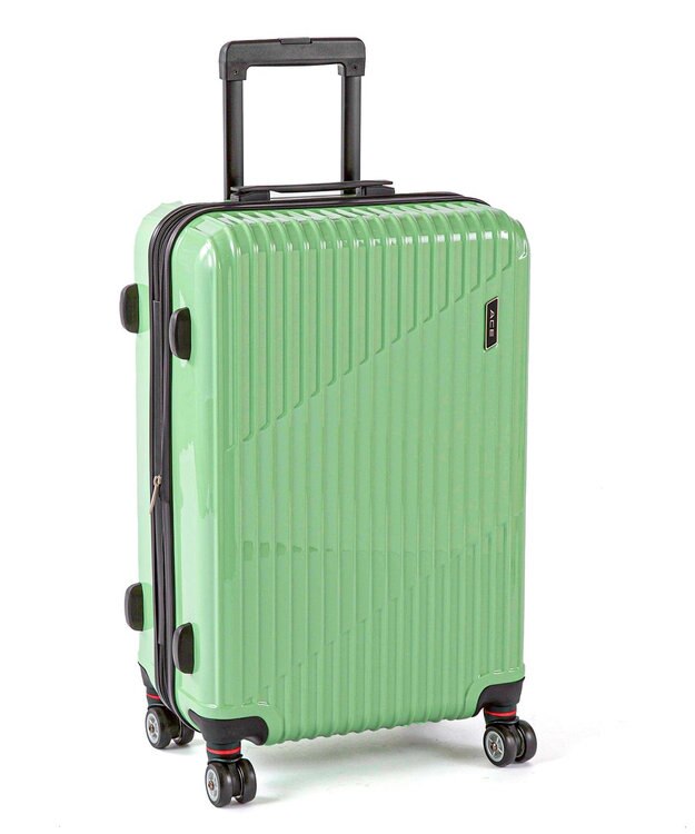 ACE BAGS & LUGGAGE ACE クレスタ スーツケース 5~7泊 64~70Ｌ エキスパンド機能 06317 エース ライトグリーン