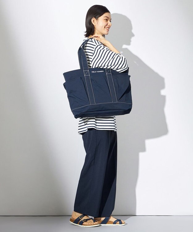 HELLY HANSEN マリンバケットトート ネイビー