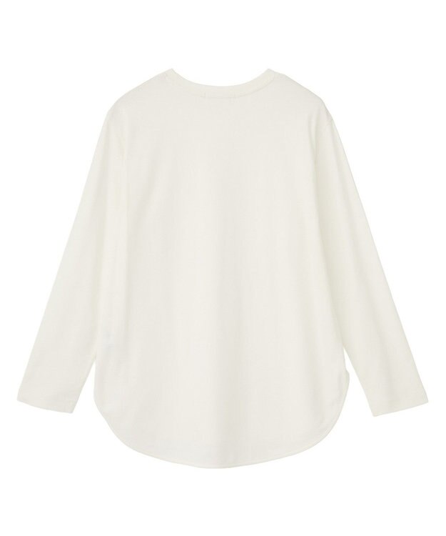 AMERICAN HOLIC ラウンドクルーネックプルオーバー Off White