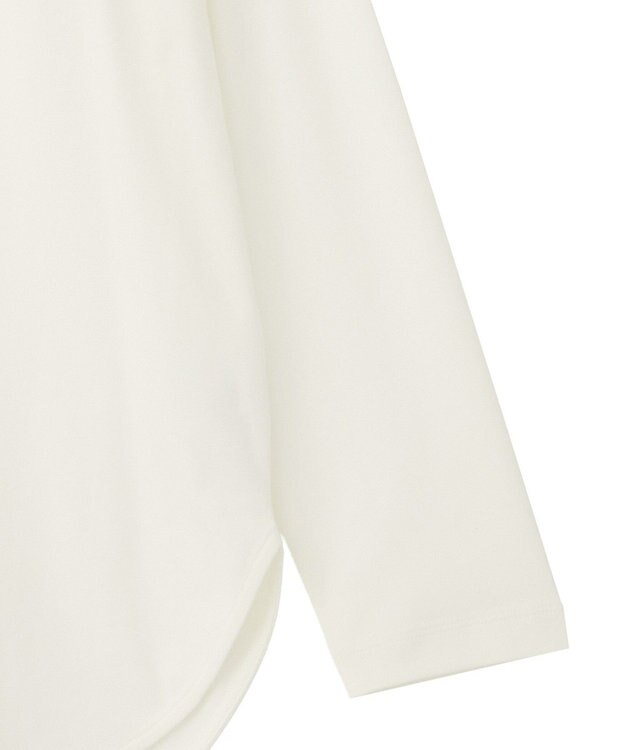 AMERICAN HOLIC ラウンドクルーネックプルオーバー Off White